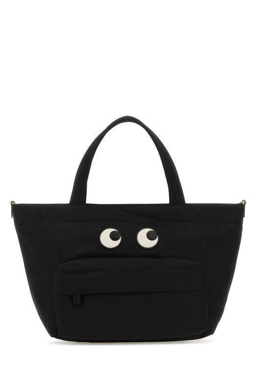 Black nylon mini Eyes handbag Black ANYA HINDMARCH (5050925193511)