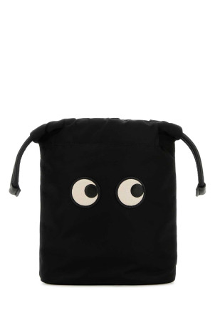 Black Econyl pouch Black ANYA HINDMARCH (5050925193566)
