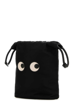 Black Econyl pouch Black ANYA HINDMARCH (5050925193566)