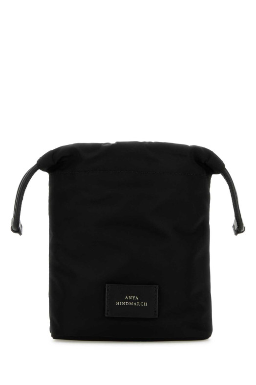 Black Econyl pouch Black ANYA HINDMARCH (5050925193566)