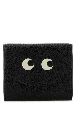 Black leather wallet Black ANYA HINDMARCH (5050925195645)