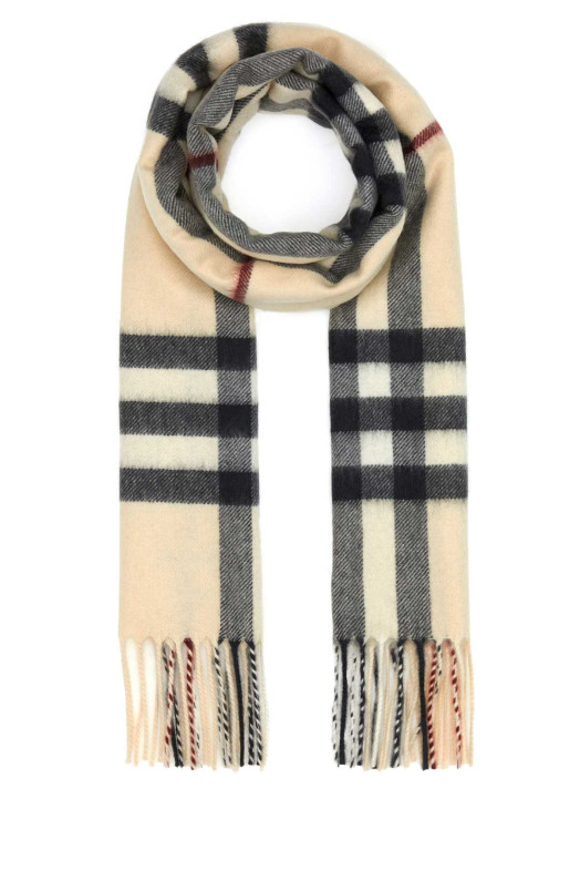 Вышитый кашемировый шарф BURBERRY (8077884)