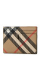 Printed canvas card holder BURBERRY (8091914)