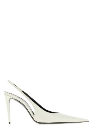 White leather Guermantes pumps SAINT LAURENT (870505AAF29)