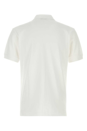 White piquet polo shirt White COMME DES GARCONS PLAY (AXT006051)
