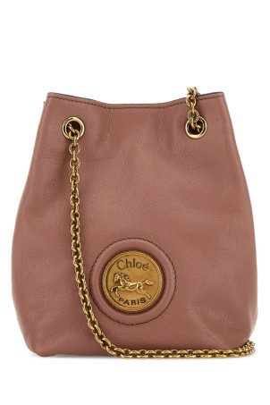 Antiqued pink leather Horse Medal bucket bag CHLOE (CH26SP582O37)
