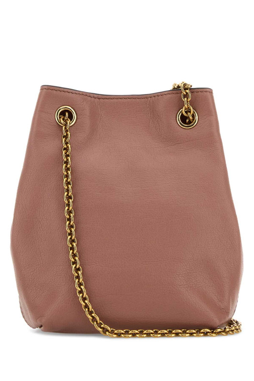 Antiqued pink leather Horse Medal bucket bag CHLOE (CH26SP582O37)