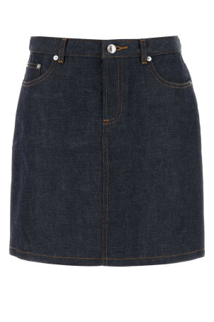 Denim Jupe mini skirt Blue A.P.C. (CODBSF06094)