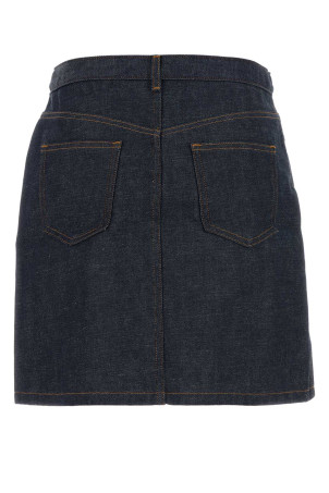 Denim Jupe mini skirt Blue A.P.C. (CODBSF06094)