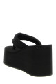 Сандалии «Branded Wedge» черного цвета COPSH09440BLA