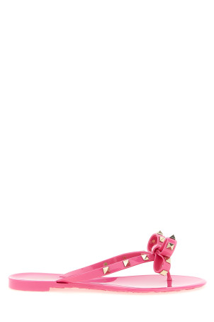 Valentino Garavani 'Rockstud' sandals Fuchsia