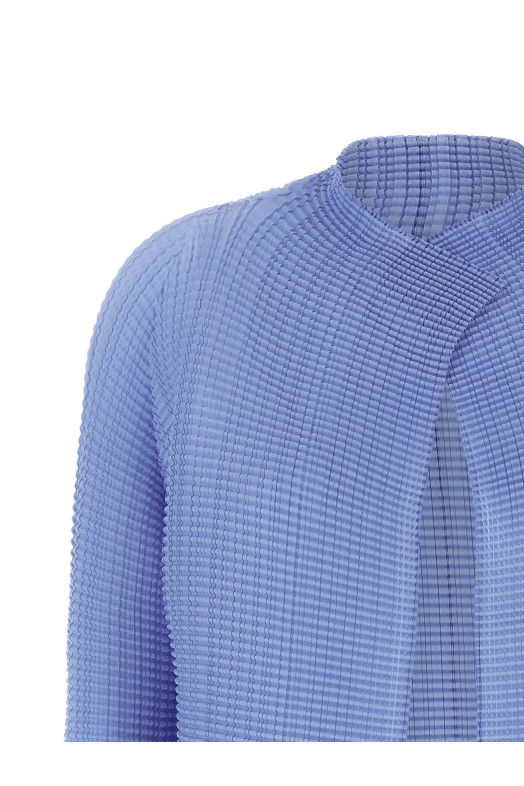 Кардиган «Wooly Pleats-66» СИНИЙ IM66FJ67771