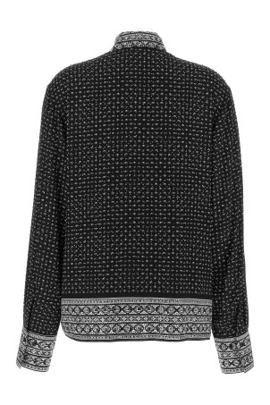 Crystal shirt Black-grey