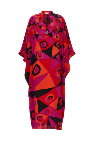 Сукня-кафтан фуксія EMILIO PUCCI 6HRL756H723050