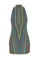 Lamé viscose dress Multicolor