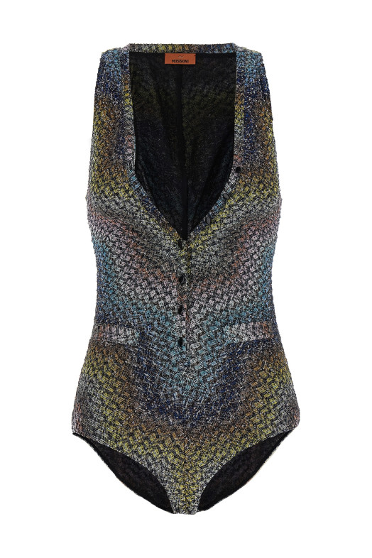 Одночастий купальник «Зигзаг», різнокольоровий MISSONI MS26SP13BC0065SMSNS