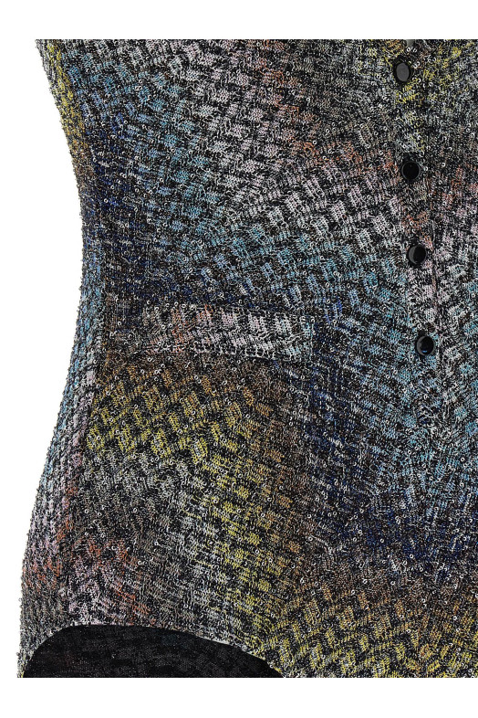 Одночастий купальник «Зигзаг», різнокольоровий MISSONI MS26SP13BC0065SMSNS