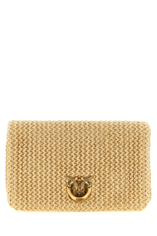 'Love Bag Click Soft Horizontal' crossbody bag  Pink