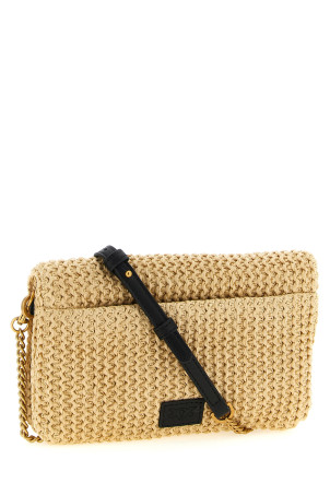 'Love Bag Click Soft Horizontal' crossbody bag  Pink