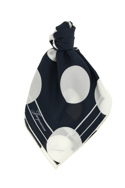 'Le Foulard Coeur' scarf Blue