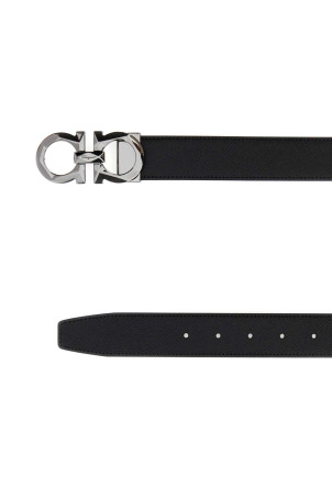 Black leather belt SALVATORE FERRAGAMO (67A161725421)