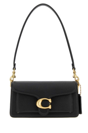 Black leather Tabby 20 shoulder bag COACH NEW YORK (CY201)