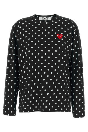 'Red Emblem' T-shirt Black