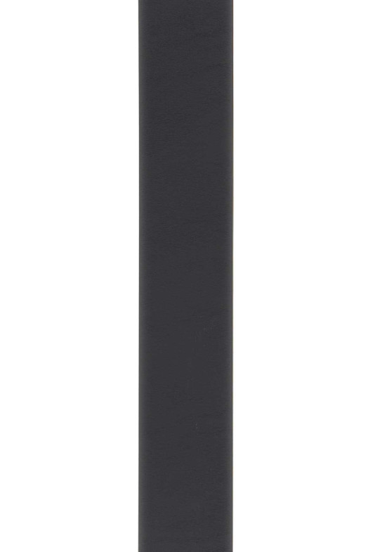 Чорний шкіряний ремінь Keefe, багатоколірний, KHAITE (10153763L763)