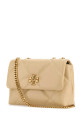 Beige leather small Kira shoulder bag TORY BURCH (154706)