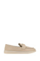 Лоферы из замши песочного цвета PRADA (1D222NFB025037)