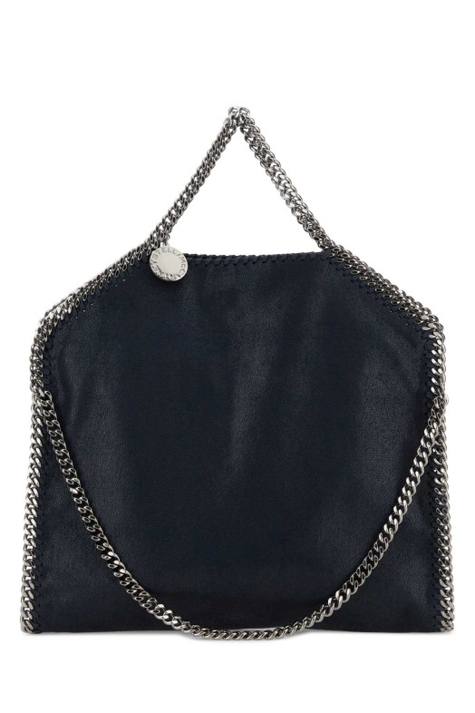 Сумка-фальабелла «Fold Over» з ворсистої шкіри кольору «Midnight Blue» від STELLA McCARTNEY (234387W9132)