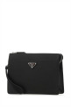 Black leather clutch Black PRADA (2VF032VOOI9Z2)