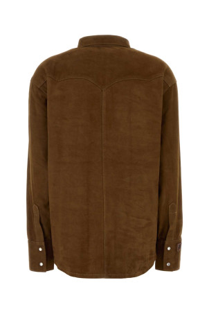 Camel suede shirt LOIS (35027930)