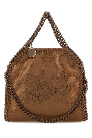 Bronze shaggy deer mini Falabella handbag STELLA McCARTNEY (391698WP0615)