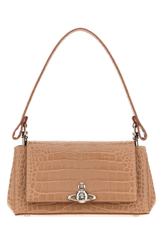 Camel leather medium Hazel shoulder bag VIVIENNE WESTWOOD (4602000WWL0098)