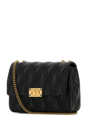 Black nappa leather large Quiltie 67 shoulder bag Black VALENTINO GARAVANI (6W2B0R06XCA)