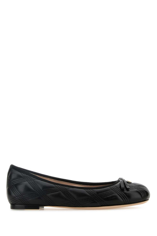 Black leather ballerinas Black VALENTINO GARAVANI (6W2S0LJ5KHU)