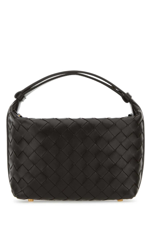 Dark brown nappa leather mini Wallace handbag BOTTEGA VENETA (754443V3IV1)