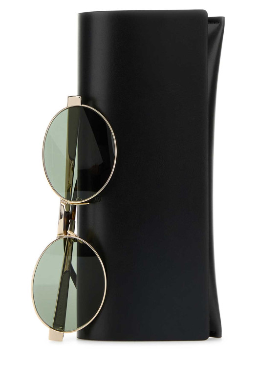 Сонцезахисні окуляри SAINT LAURENT SL 692 із золотистого металу (779851Y9902)