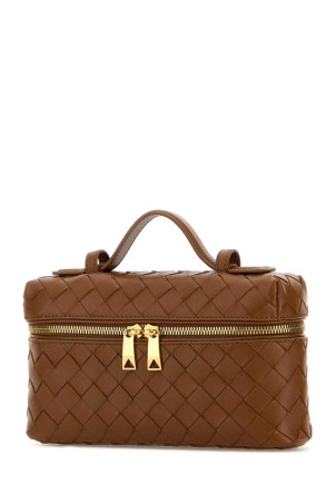 Caramel leather mini Bang Bang handbag BOTTEGA VENETA (789109V3IV1)