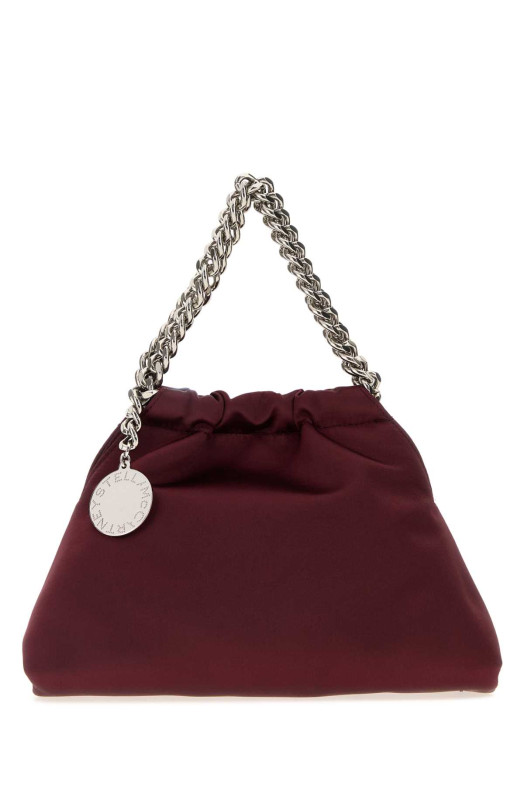 Burgundy satin Falabella handbag STELLA McCARTNEY (7B0144WP0636)
