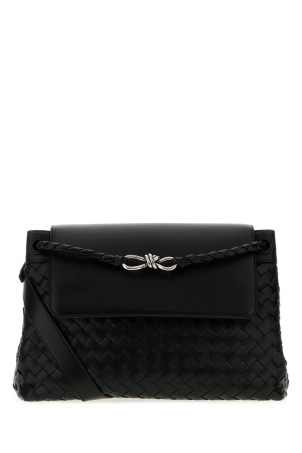 Black leather medium Andiamo crossbody bag BOTTEGA VENETA (807715V2HLD)