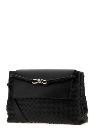 Black leather medium Andiamo crossbody bag BOTTEGA VENETA (807715V2HLD)