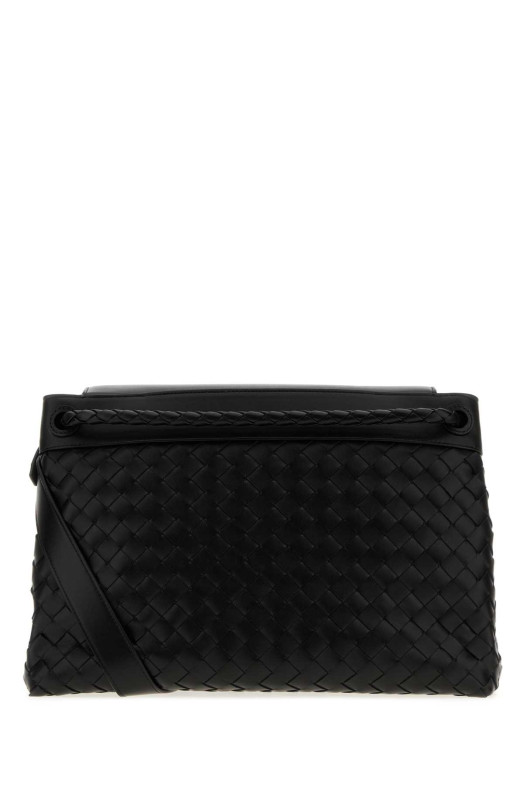 Black leather medium Andiamo crossbody bag BOTTEGA VENETA (807715V2HLD)