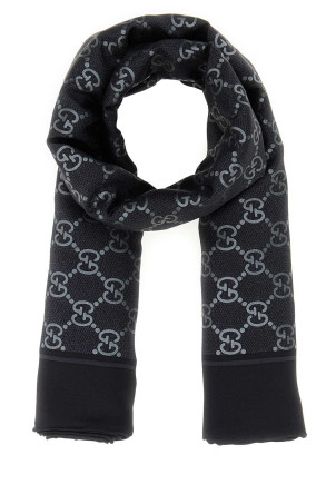 Printed silk foulard GUCCI (8122513G001)
