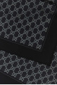 Шовковий хустку з принтом GUCCI (8122513G001)