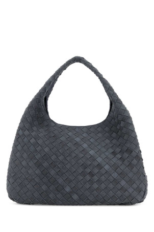 Air Force blue suede large Campana shopping bag BOTTEGA VENETA (844250V6FQ0)