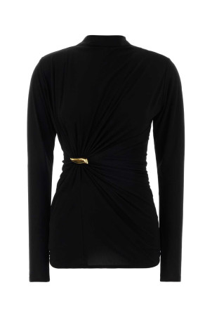 Black crepe top Black BOTTEGA VENETA (869452V4YX0)
