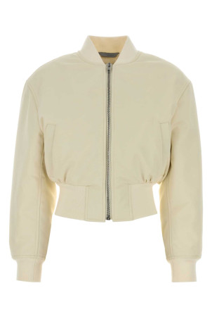 Ivory polyester bomber jacket BALENCIAGA (872303TTO29)