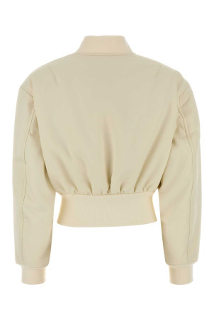 Ivory polyester bomber jacket BALENCIAGA (872303TTO29)